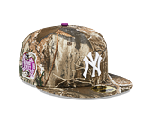 New Era 59FIFTY LP Retro Crown MLB "2000 SUBWAY SERIES" Side Patch New York Yankees Realtree/Purple