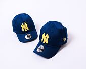 Dětská Kšiltovka New Era 9FORTY Kids MLB Boucle New York Yankees Royal Blue / Yellow