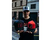Kšiltovka Goorin - 'Acid Trip Pack' - Fox Trip - Black / Red