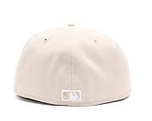 Kšiltovka New Era - MLB Essential 59FIFTY - NY Yankees - Stone / White