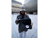 Mitchell & Ness Blk/Blk Logo Classic Red Branded Black Cap