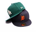 Kšiltovka New Era 59FIFTY MLB League Essential Detroit Tigers Navy / Orange