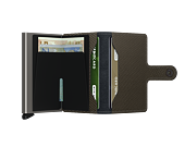 Secrid Carbon Khaki Wallet