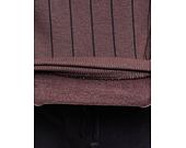 Mikina New Era Pinstripe Oversized Hoody Dark Brown / Black