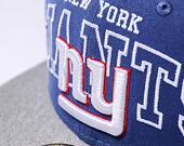 kšiltovka NEW ERA 59FIFTY Wordmark Central New York Giants Blue / Heather Grey