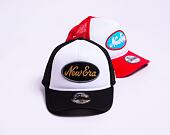 Dětská kšiltovka New Era 9FORTY Kids A-Frame Trucker Oval Black / White