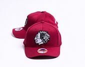 Kšiltovka Mitchell & Ness Burgundy Classic Red Chicago Blackhawks
