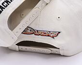 Kšiltovka Mitchell & Ness - NHL Anaheim Ducks - Classic Red - khaki