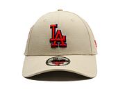 Kšiltovka New Era - MLB Side Patch 9FORTY - LA Dodgers - Stone