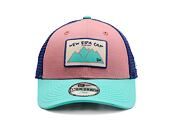 Dětská Kšiltovka New Era - Outdoor 9FORTY TRUCKER - Pink / Teal