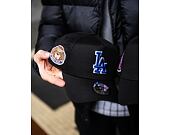 Kšiltovka New Era - MLB World Series Patch 9FORTY A-Frame - LA Dodgers - Black / Light Royal