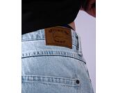 Kalhoty Karl Kani - Og Baggy Five Pocket Flames Denim - bleached blue