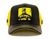 Kšiltovka Capslab - Trucker DC Comics - Batman PU - Black / Yellow