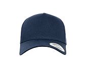 Kšiltovka Yupoong 5-Panel Curved Classic Snapback navy