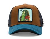 Kšiltovka Trucker Capslab Rick & Morty - Pickle Rick - Coton Finition