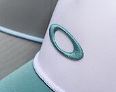 Kšiltovka Oakley - Oakley Ellipse Rope Hat - White/Pacific