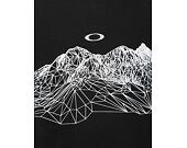 Triko Oakley - Wired Mtn Scape Tee - Blackout