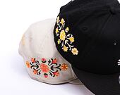 Kšiltovka New Era - MLB Floral 9FIFTY - NY Yankees - Stone / Yellow
