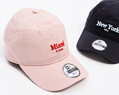Dětská Kšiltovka New Era - Branded City 9TWENTY - Pink / Scarlet