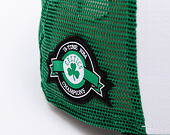 Kšiltovka New Era - NBA Side Patch 9FORTY Trucker - Boston Celtics - Kelly Green