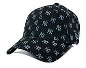 Dámská Kšiltovka New Era - MLB Monogram 9FORTY - NY Yankees - Black / Grey