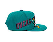 Kšiltovka Mitchell & Ness - NHL Big Time Snapback Vntg - Anaheim Ducks - Teal