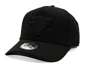 Kšiltovka New Era - NBA League Essential 9FORTY A-Frame - Chicago Bulls - Black