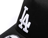 Kšiltovka New Era - MLB League Essential 9FORTY A-Frame - LA Dodgers - Black / White
