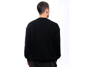 Mikina New Era - Branded Waffle Oversized Crewneck - Black
