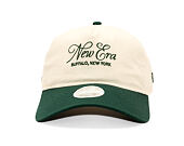 Dámská Kšiltovka New Era - A-Frame Cursive Script 9TWENTY A-Frame - Cream / Navy