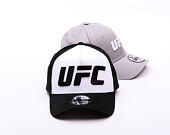 Kšiltovka New Era - UFC MMA Core Logo 9FORTY Trucker - White / Black