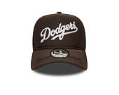 Kšiltovka New Era - MLB Foam Script 9FORTY Trucker - LA Dodgers - Graphite