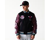 Bunda New Era - NBA Patch Varsity Jacket - Chicago Bulls - Black