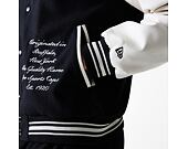 Bunda New Era - Patch Varsity Jacket - Black