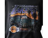 Mikina New Era - NBA Washed Graphic Crewneck - LA Lakers - Black