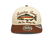 Kšiltovka New Era - Wild "Fishing Club" 9FIFTY Retro Crown - Cream / Auburn