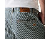 Kalhoty New Era - Branded Pinstripe Pants - Rich Denim