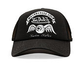 Kšiltovka Von Dutch - Trucker - VD MC - Dark Grey