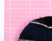 Kangol - Fuzzy Stripe Beanie - Black