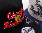 New Era - NHL Chainstitch 9FIFTY A-Frame - Chicago Blackhawks - Black