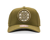 Kšiltovka Mitchell & Ness - NHL Fashion Basic Pro - Boston Bruins - Olive