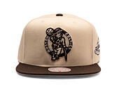 Cap Mitchell & Ness - NBA Fashion Basic 2T Snapback - Boston Celtics - Cream