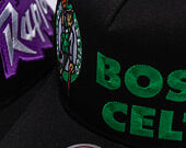 Kšiltovka Mitchell & Ness - NBA Busted Pro - Boston Celtics - Black