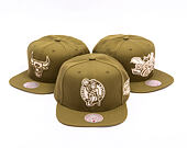 Cap Mitchell & Ness - NBA Fashion Basic Snapback - Boston Celtics - Olive
