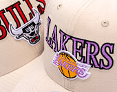 Cap Mitchell & Ness - NBA Team Name Pro Crown - Los Angeles Lakers - Bone