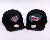 Cap Mitchell & Ness - NBA Tilted Pro Snapback Hwc - San Antonio Spurs - Black
