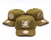 Kšiltovka Mitchell & Ness - NHL Fashion Basic Pro Vntg - Anaheim Ducks - Olive