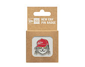 Pin New Era - Branded Cap Pin - Cat - Silver