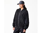 Jacket New Era - NBA Suede Hooded Jacket - LA LAkers - Black