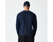 Sweater New Era - MLB Cable Knit Crew - NY Yankees - Navy